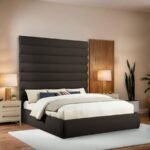 Adam Boucle Fabric Upholstered Bed - Image 2