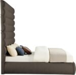 Adam Boucle Fabric Upholstered Bed - Image 4