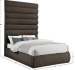 Adam Boucle Fabric Upholstered Bed - Image 9