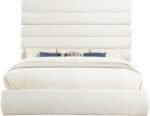 Adam Boucle Fabric Upholstered Bed - Image 3