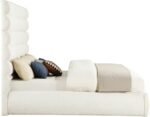 Adam Boucle Fabric Upholstered Bed - Image 4