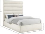 Adam Boucle Fabric Upholstered Bed - Image 9