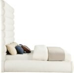 Adam Boucle Fabric Upholstered Bed - Image 4