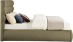 Adam Boucle Fabric Upholstered Bed - Image 4