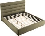 Adam Boucle Fabric Upholstered Bed - Image 6