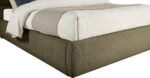 Adam Boucle Fabric Upholstered Bed - Image 7