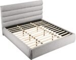 Adam Boucle Fabric Upholstered Bed - Image 6