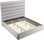 Adam Boucle Fabric Upholstered Bed - Image 6