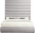 Adam Boucle Fabric Upholstered Bed - Image 3