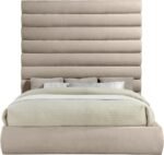 Adam Chenille Fabric Upholstered Bed - Image 3