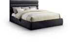 Adam Chenille Fabric Upholstered Bed
