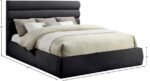Adam Chenille Fabric Upholstered Bed - Image 9