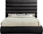 Adam Chenille Fabric Upholstered Bed - Image 3