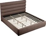 Adam Chenille Fabric Upholstered Bed - Image 7