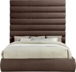 Adam Chenille Fabric Upholstered Bed - Image 3