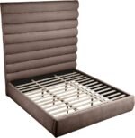 Adam Chenille Fabric Upholstered Bed - Image 7