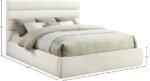 Adam Chenille Fabric Upholstered Bed - Image 9