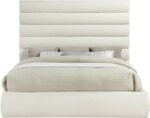 Adam Chenille Fabric Upholstered Bed - Image 3