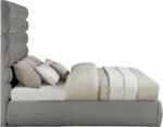 Adam Chenille Fabric Upholstered Bed - Image 4