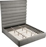 Adam Chenille Fabric Upholstered Bed - Image 7
