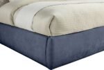 Adam Chenille Fabric Upholstered Bed - Image 6