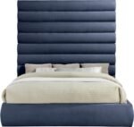 Adam Chenille Fabric Upholstered Bed - Image 3