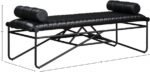 Gatsby Vegan Leather Upholstered Bench - Image 7