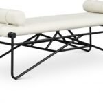 Gatsby Vegan Leather Upholstered Bench