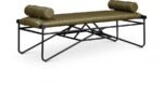 Gatsby Vegan Leather Upholstered Bench