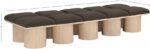 Pavilion Boucle Fabric Upholstered 10pc. Modular Bench - Image 6