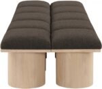 Pavilion Boucle Fabric Upholstered 10pc. Modular Bench - Image 4