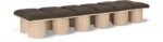 Pavilion Boucle Fabric Upholstered 12pc. Modular Bench