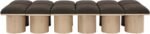 Pavilion Boucle Fabric Upholstered 12pc. Modular Bench - Image 3