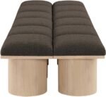 Pavilion Boucle Fabric Upholstered 12pc. Modular Bench - Image 4