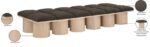 Pavilion Boucle Fabric Upholstered 12pc. Modular Bench - Image 8