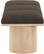 Pavilion Boucle Fabric Upholstered 3pc. Modular Bench - Image 4