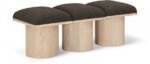 Pavilion Boucle Fabric Upholstered 3pc. Modular Bench