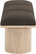 Pavilion Boucle Fabric Upholstered 3pc. Modular Bench - Image 4