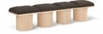 Pavilion Boucle Fabric Upholstered 4pc. Modular Bench