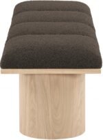 Pavilion Boucle Fabric Upholstered 4pc. Modular Bench - Image 4