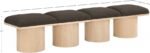Pavilion Boucle Fabric Upholstered 4pc. Modular Bench - Image 7