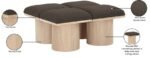 Pavilion Boucle Fabric Upholstered 4pc. Modular Bench - Image 6