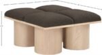 Pavilion Boucle Fabric Upholstered 4pc. Modular Bench - Image 6