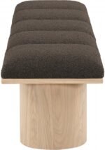 Pavilion Boucle Fabric Upholstered 5pc. Modular Bench - Image 4