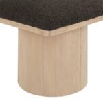 Pavilion Boucle Fabric Upholstered 5pc. Modular Bench - Image 5
