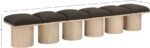 Pavilion Boucle Fabric Upholstered 6pc. Modular Bench - Image 6