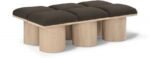 Pavilion Boucle Fabric Upholstered 6pc. Modular Bench