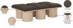 Pavilion Boucle Fabric Upholstered 6pc. Modular Bench - Image 7