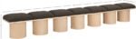 Pavilion Boucle Fabric Upholstered 7pc. Modular Bench - Image 7