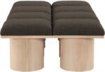 Pavilion Boucle Fabric Upholstered 8pc. Modular Bench - Image 4